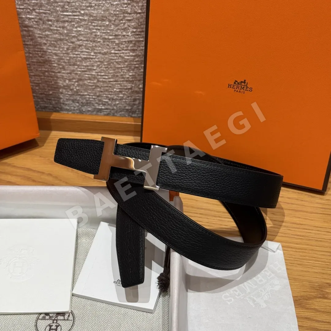 에르메스 콘스탄스 리버시블 가죽 벨트 상세 이미지 2