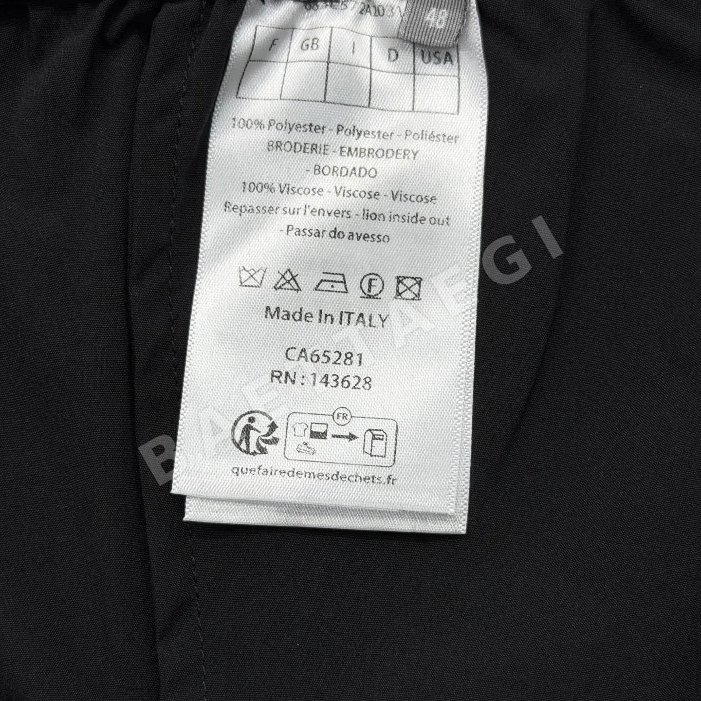 디올 사이드 자수 레터링 남성 반바지 상세 이미지 9