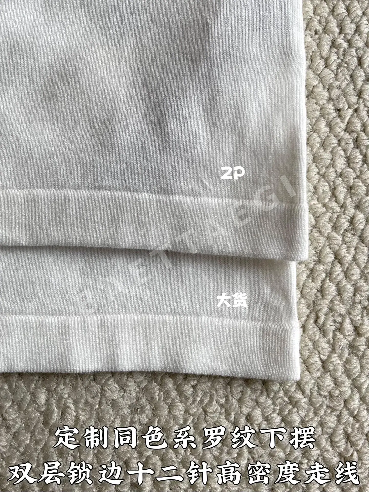 루이비통 면 여성 반팔 티셔츠 상세 이미지 8