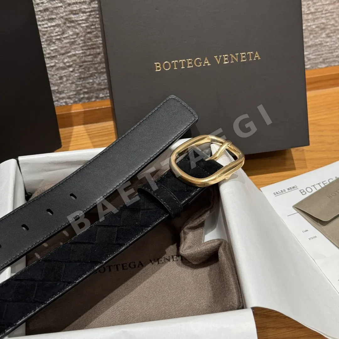 보테가베네타 인트레차토 스웨이드 벨트 상세 이미지 8