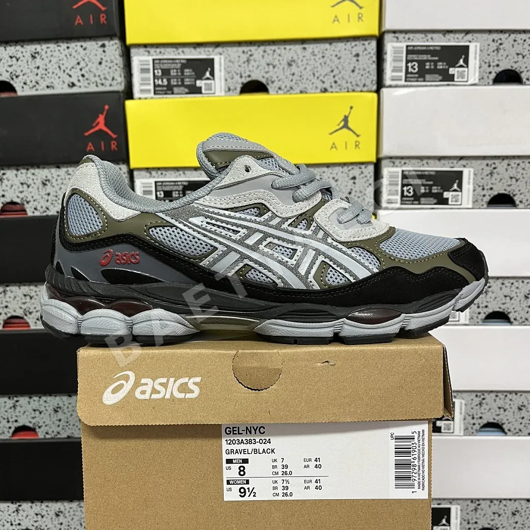 아식스 [M] 젤 NYC 1203A383-024 200487 Asics Gel-NYC Gravel Black