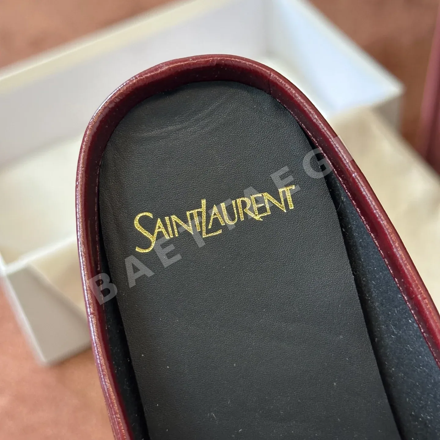 생로랑 YSL 앞코 덮인 뮬 상세 이미지 4