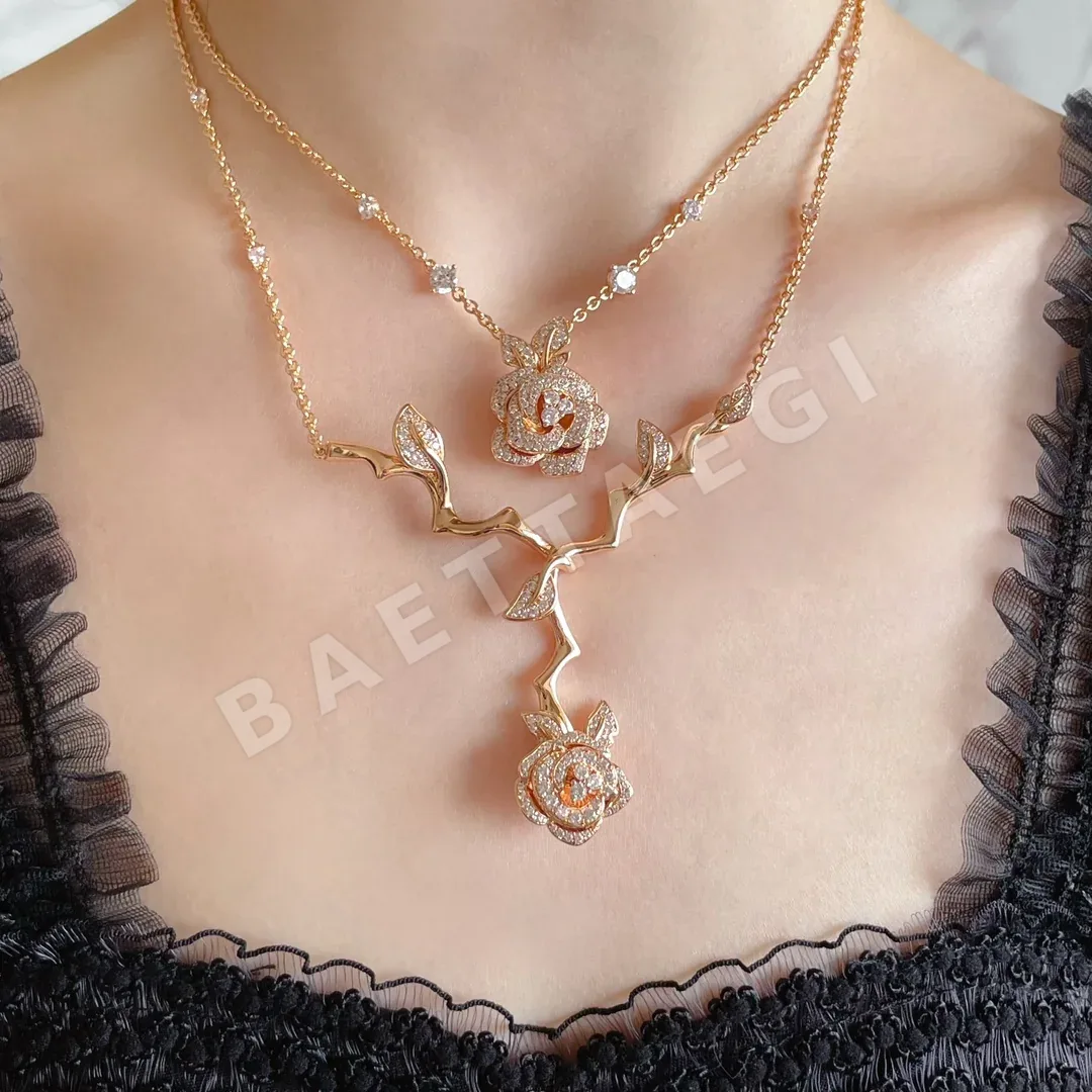 디올 로즈 바가텔 목걸이 상세 이미지 6