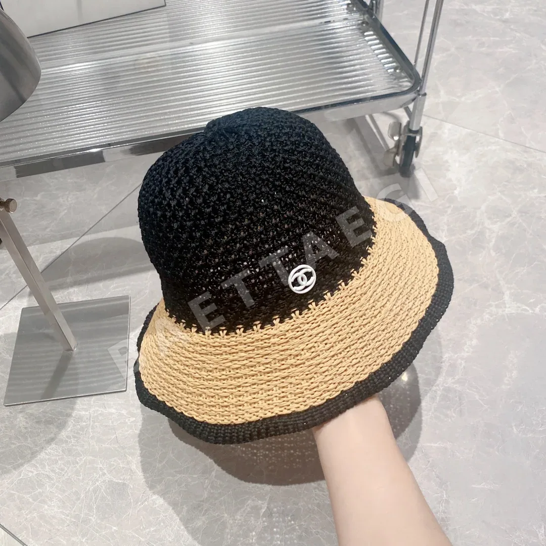 샤넬 스트로 버킷 햇 모자 상세 이미지 8