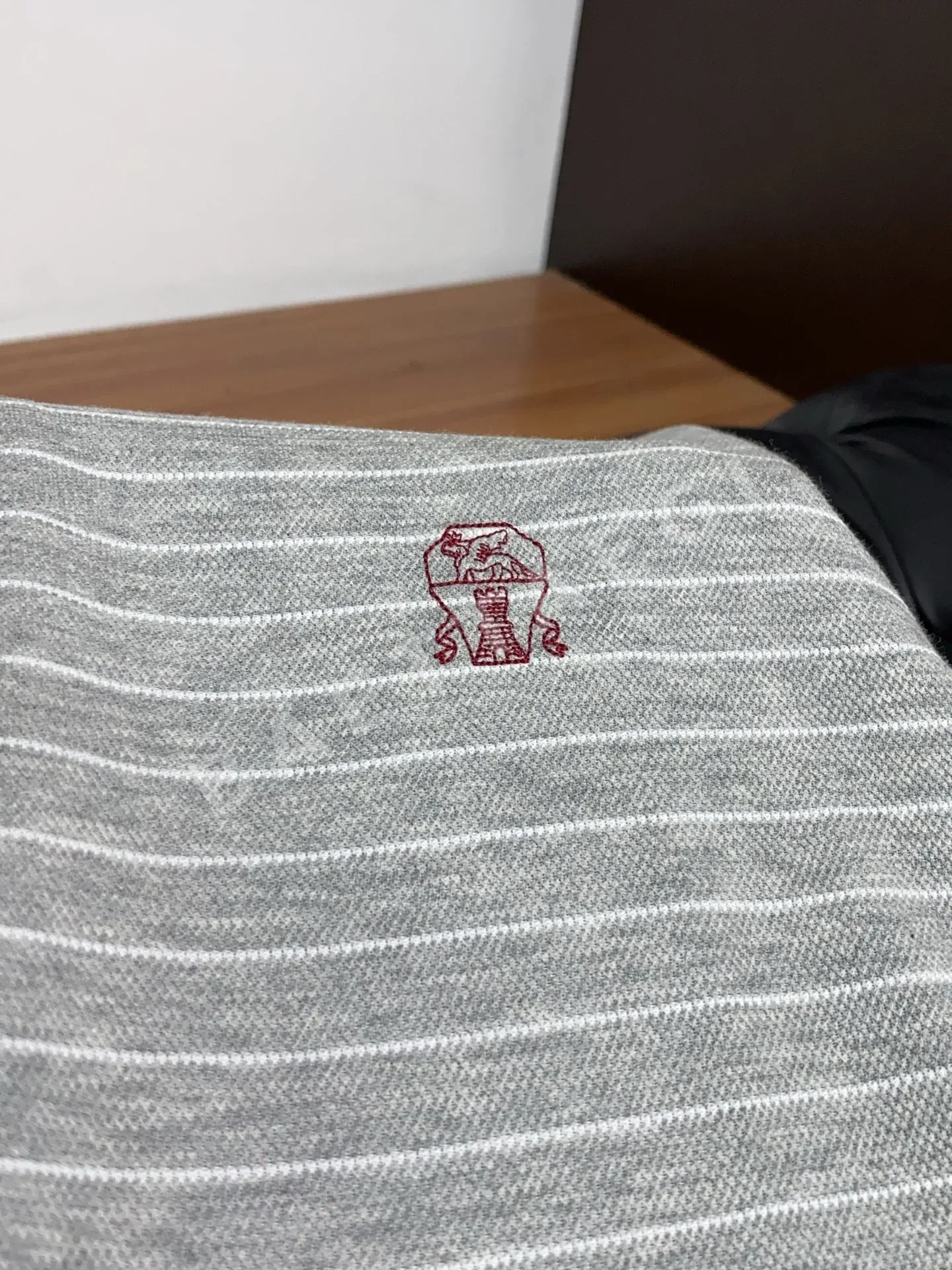 브루넬로쿠치넬리 남성 크루넥 반팔 티셔츠 상세 이미지 8