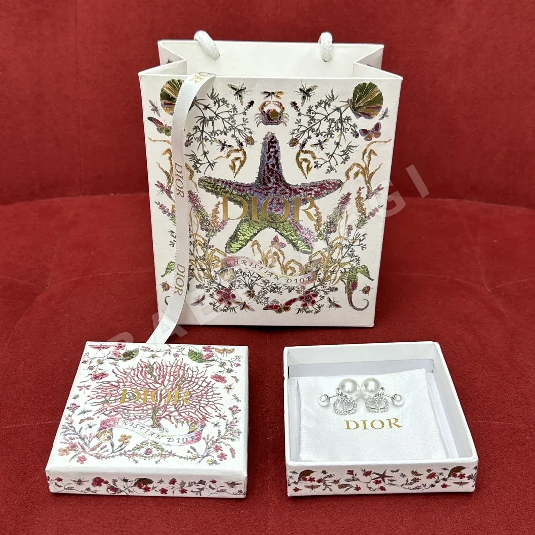 디올 CD 더블 펄 스터드 귀걸이 상세 이미지 9