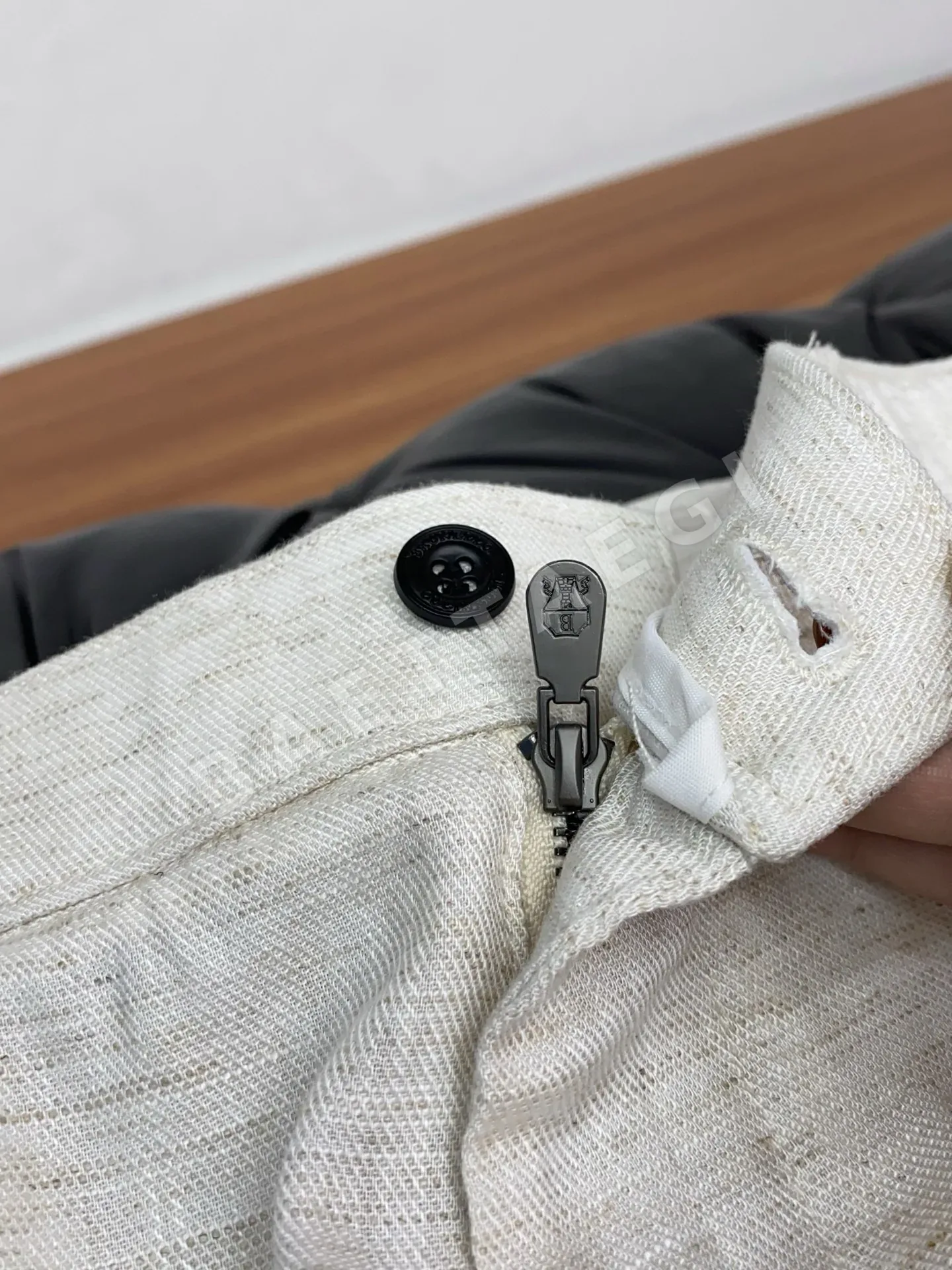 브루넬로쿠치넬리 린넨 캐주얼 남성 바지 상세 이미지 4