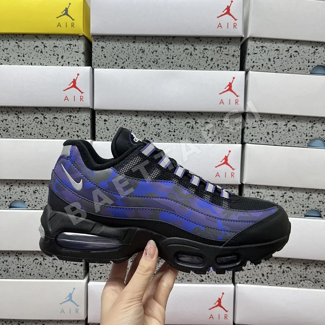 나이키 [GX] 에어 맥스 95 코트 HQ1973-500 201234 Nike Air Max 95 Court Purple Wild Grape 상세 이미지 6