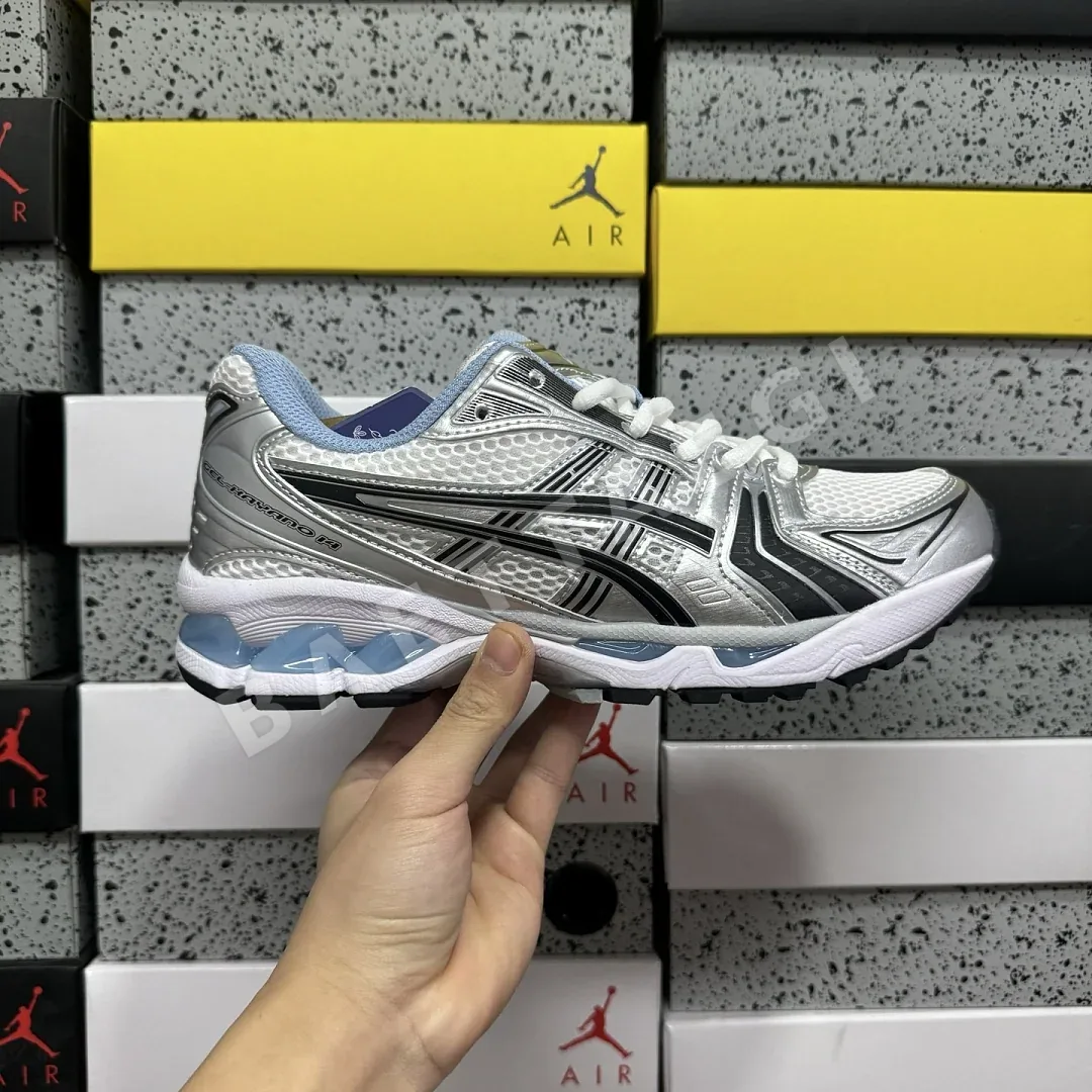 아식스 [LZ] 젤 카야노 14 1203A961-101 200600 Asics Gel-Kayano 14 JJJJound White Blue 상세 이미지 4