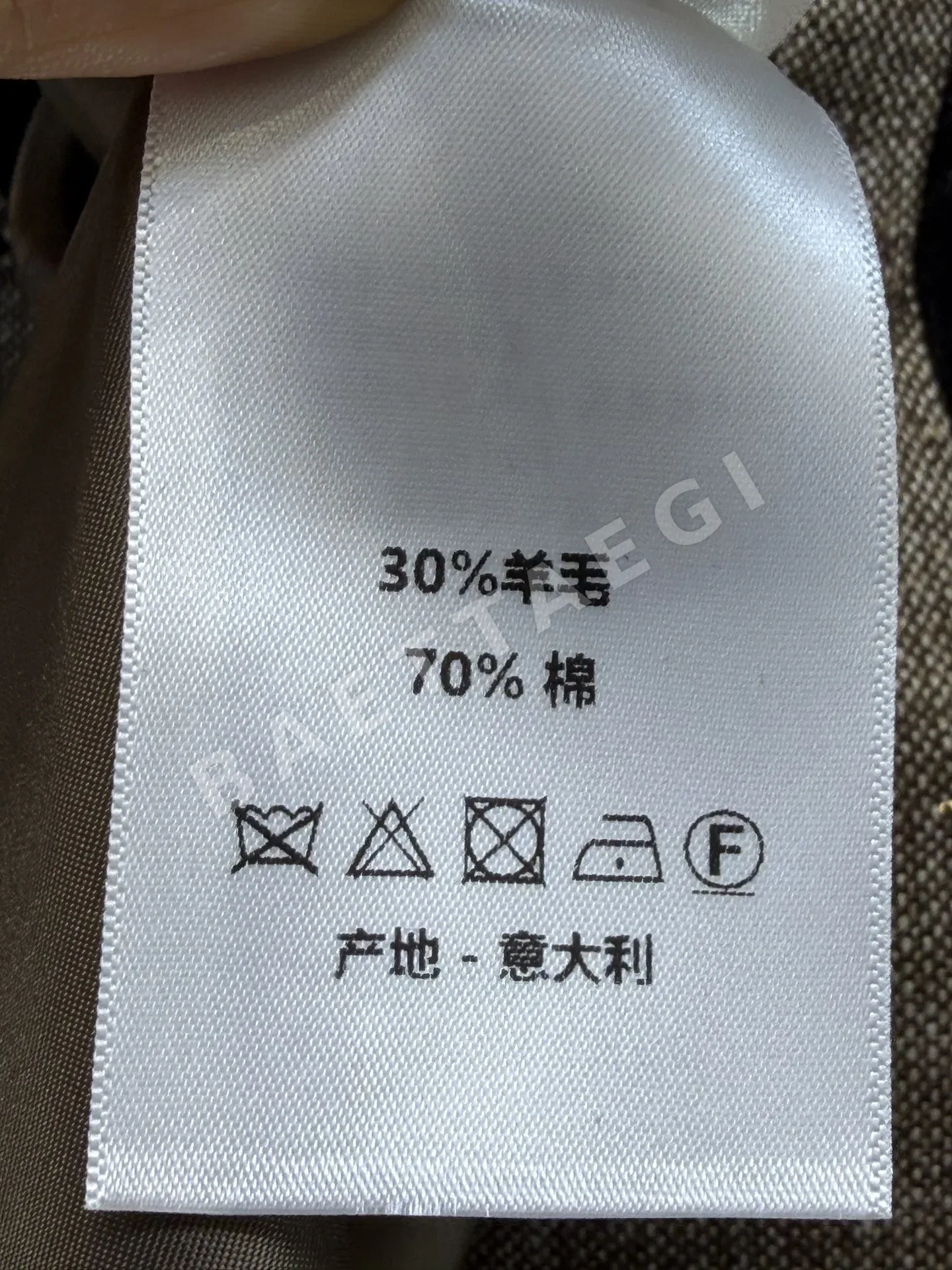 디올 벨벳카라 울 더블브레스티드 여성 자켓 상세 이미지 9