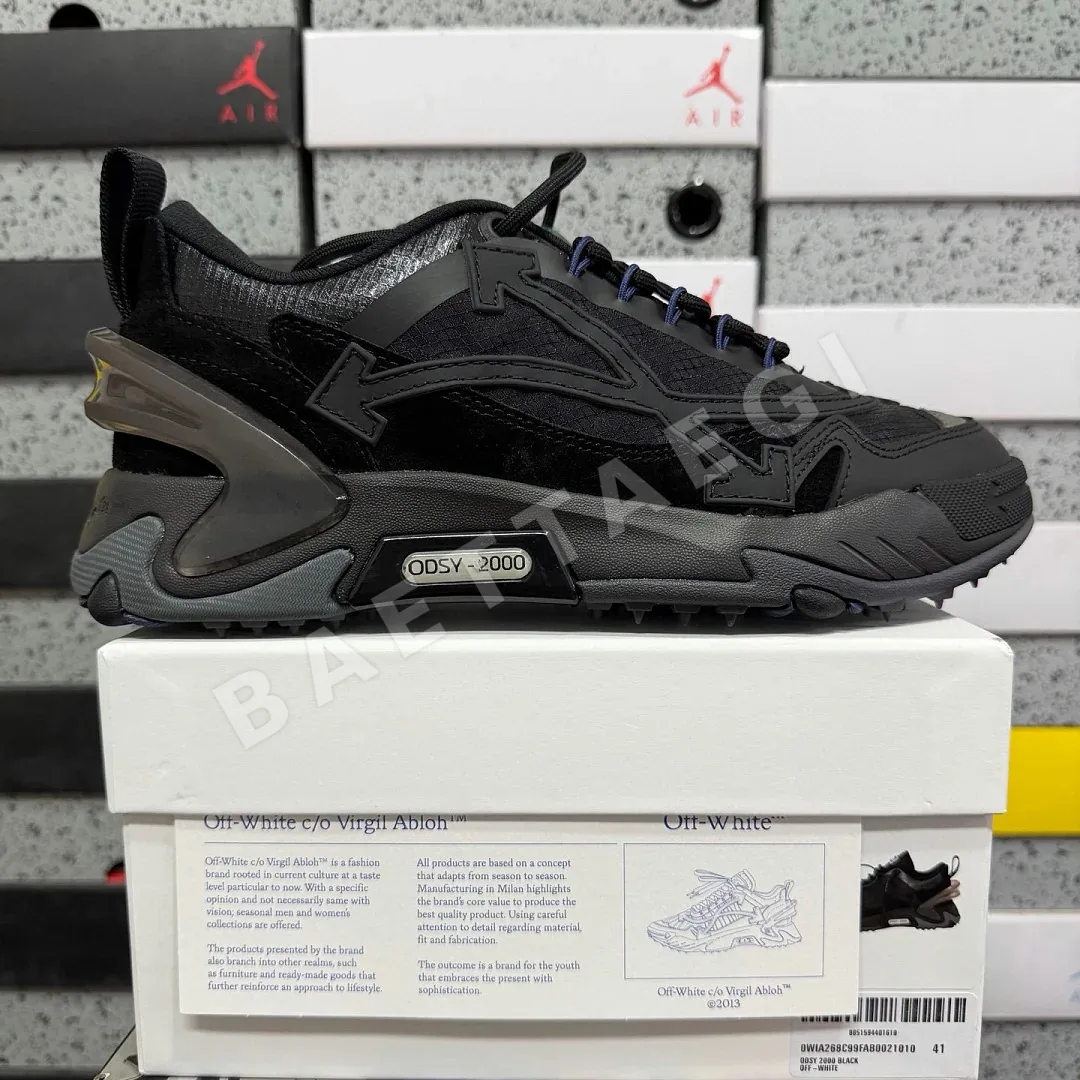 오프화이트 오디세이 2000 2000 올블랙 202437 Off White Odsy-2000 2000 상세 이미지 1