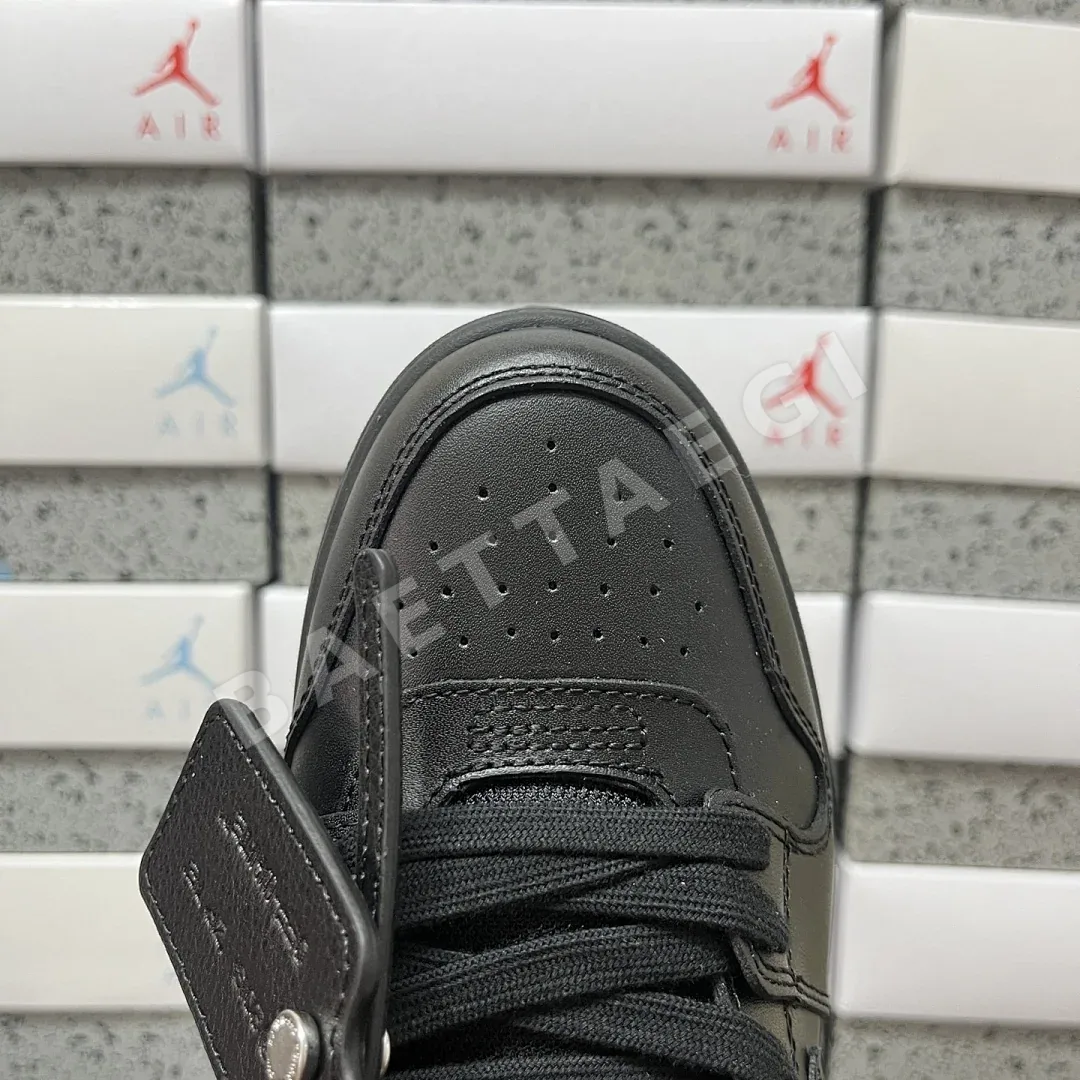 오프화이트 아웃 오브 오피스 OOO 로우 탑스 올블랙 202411 Off White Out Of Office OOO Low Tops 상세 이미지 9