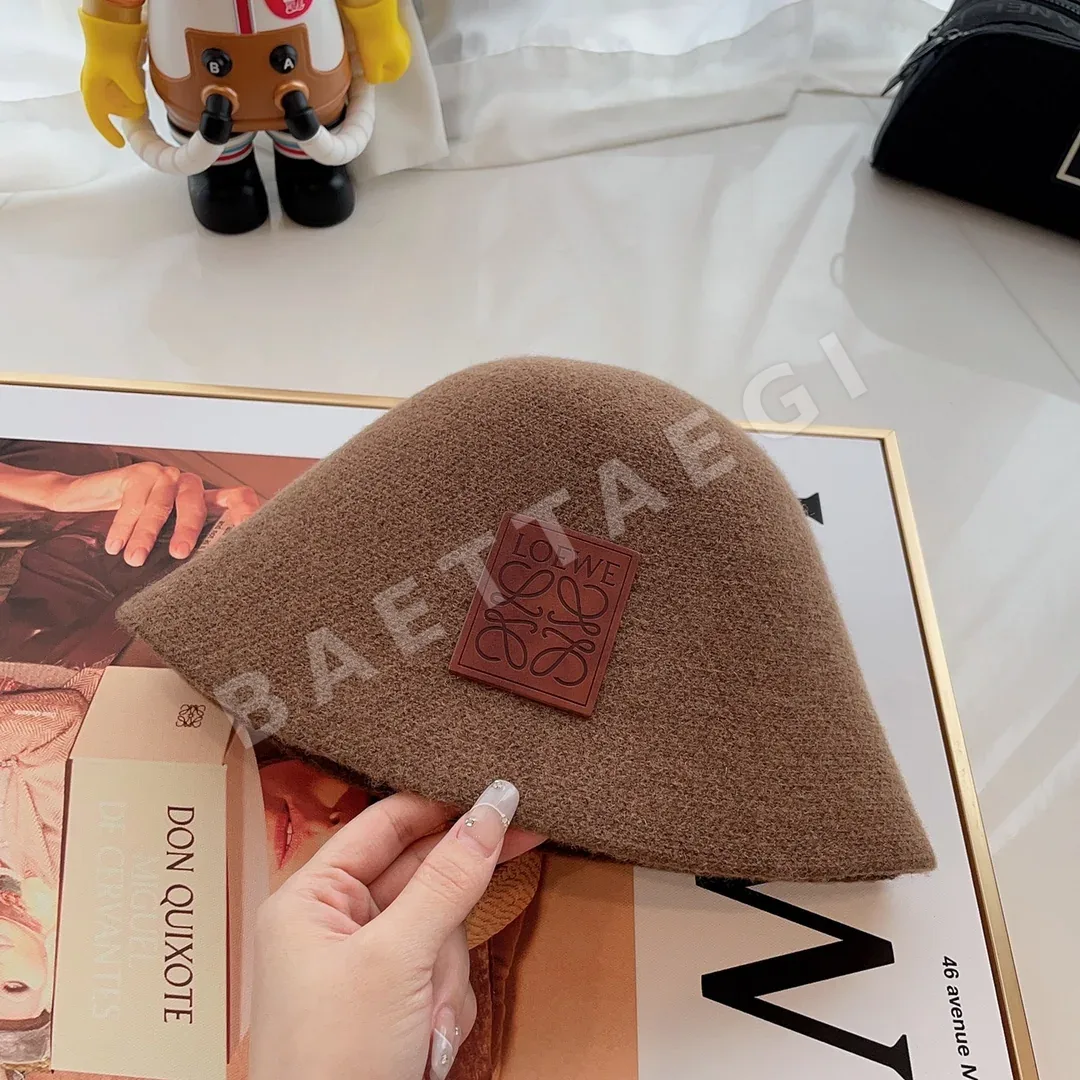 로에베 알파카 울 버킷 햇 모자 상세 이미지 4