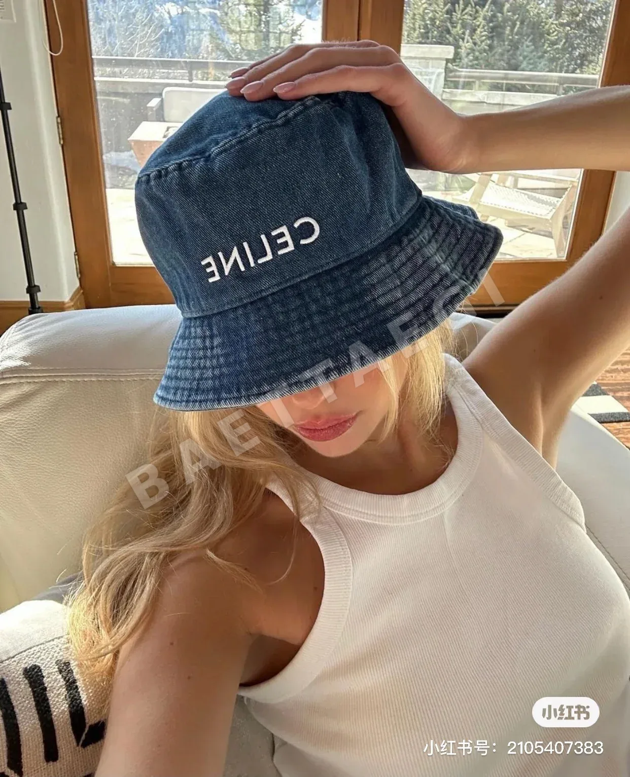 셀린느 모자 84337 Celine Cap 상세 이미지 2