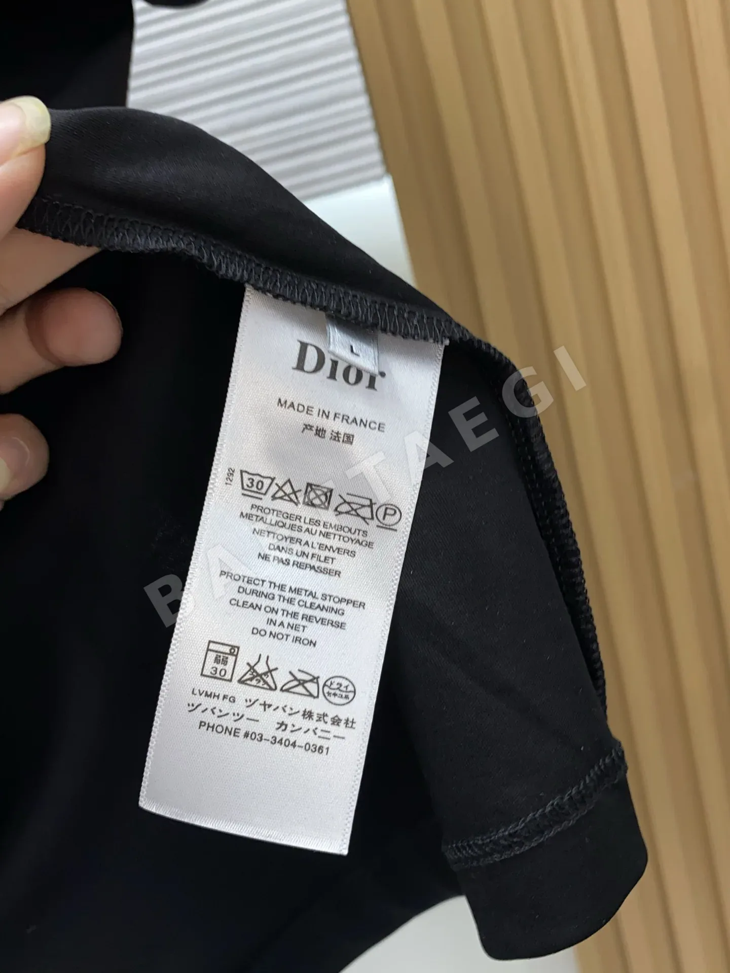 디올 크루넥 반팔 티셔츠 상세 이미지 6