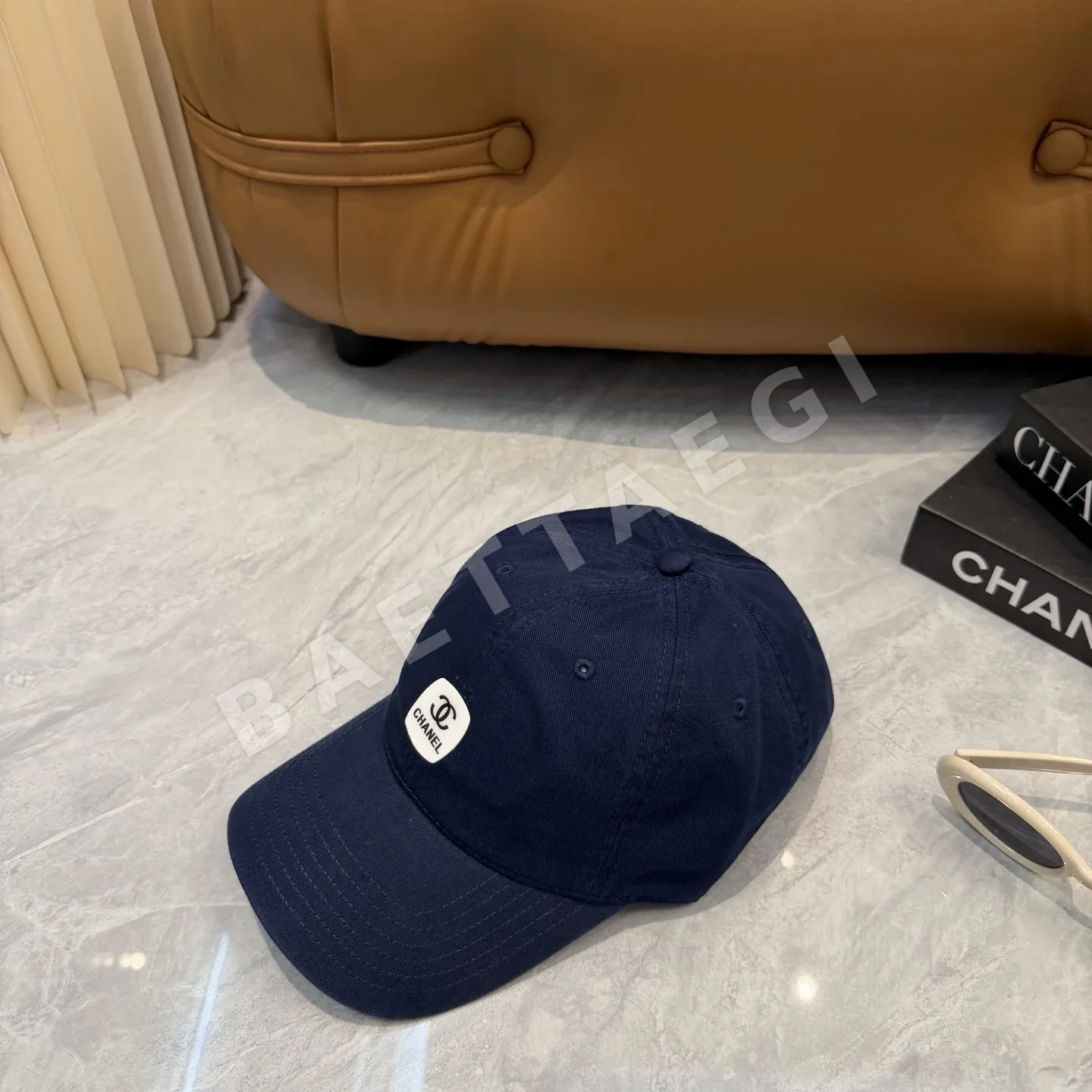 샤넬 로고 베이스볼 캡 상세 이미지 6