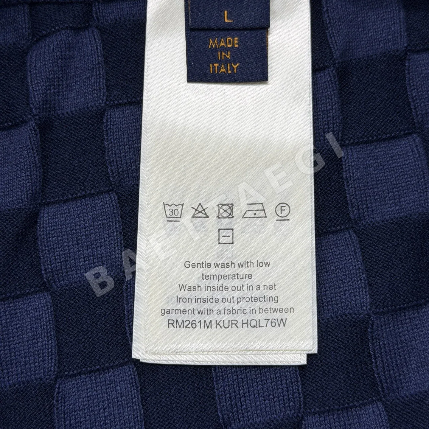 루이비통 체커보드 패턴 남성 반바지 상세 이미지 9