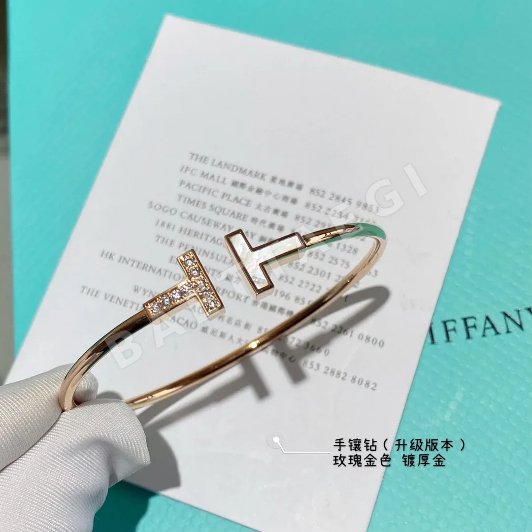 티파니 T 스퀘어 다이아몬드 뱅글 팔찌 상세 이미지 8