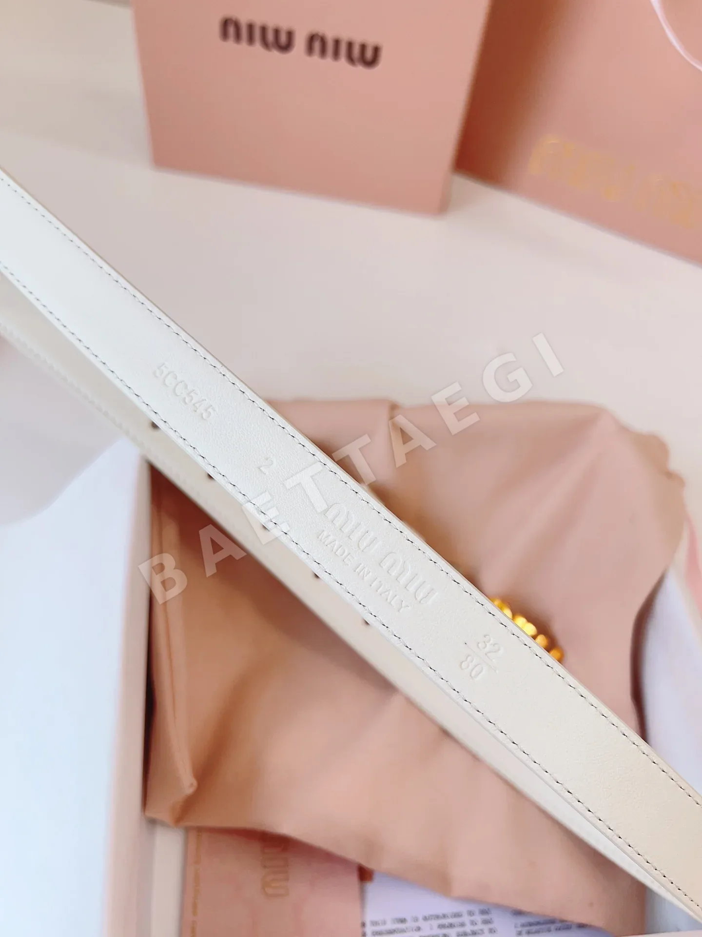 미우미우 벨트 57903 Miu Miu Belt 상세 이미지 5