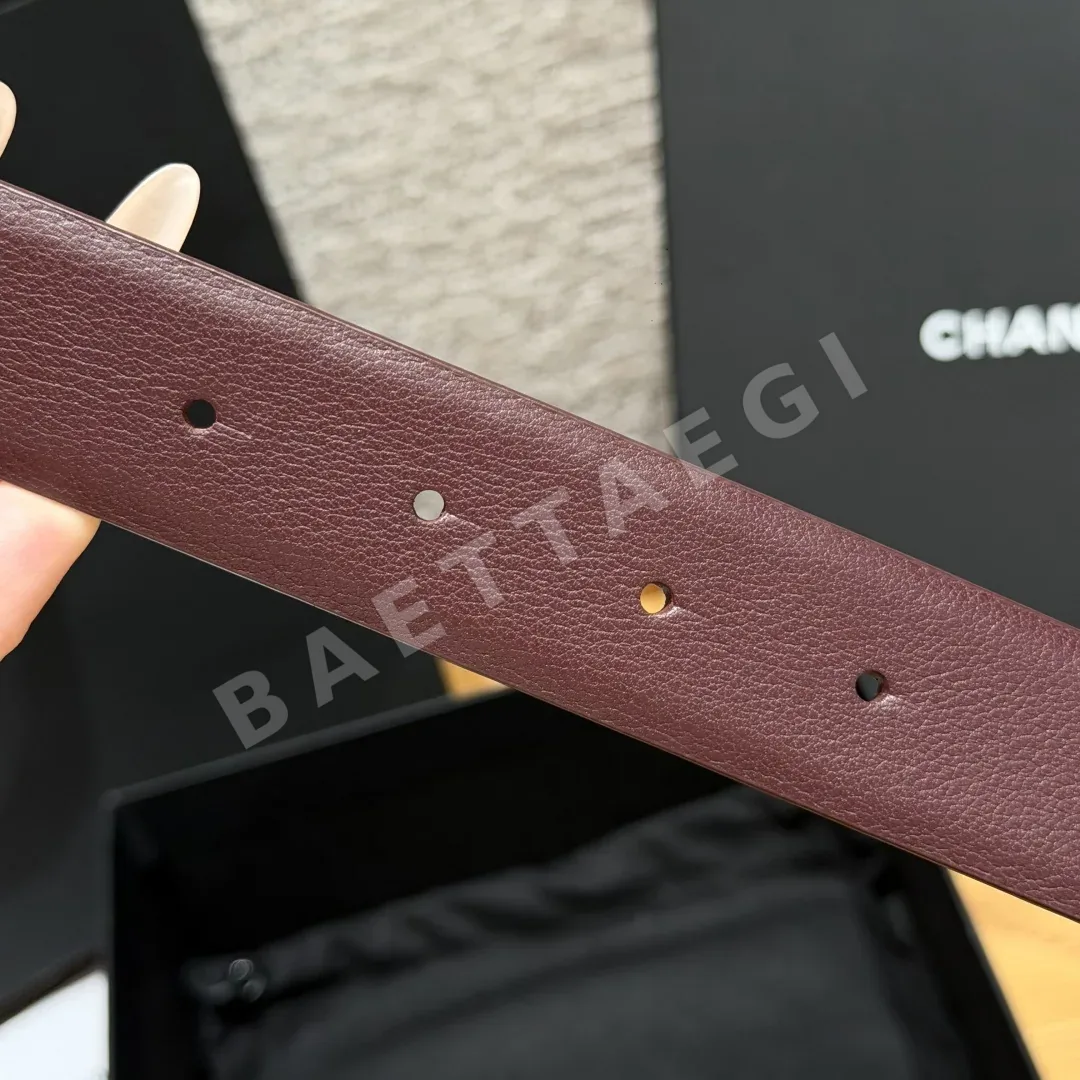 샤넬 레더 30mm 벨트 상세 이미지 9