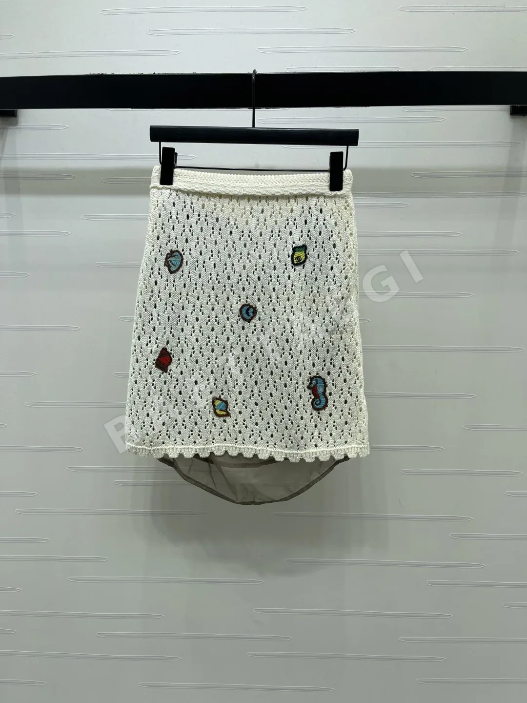 샤넬 메시 니트 미니스커트 상세 이미지 1