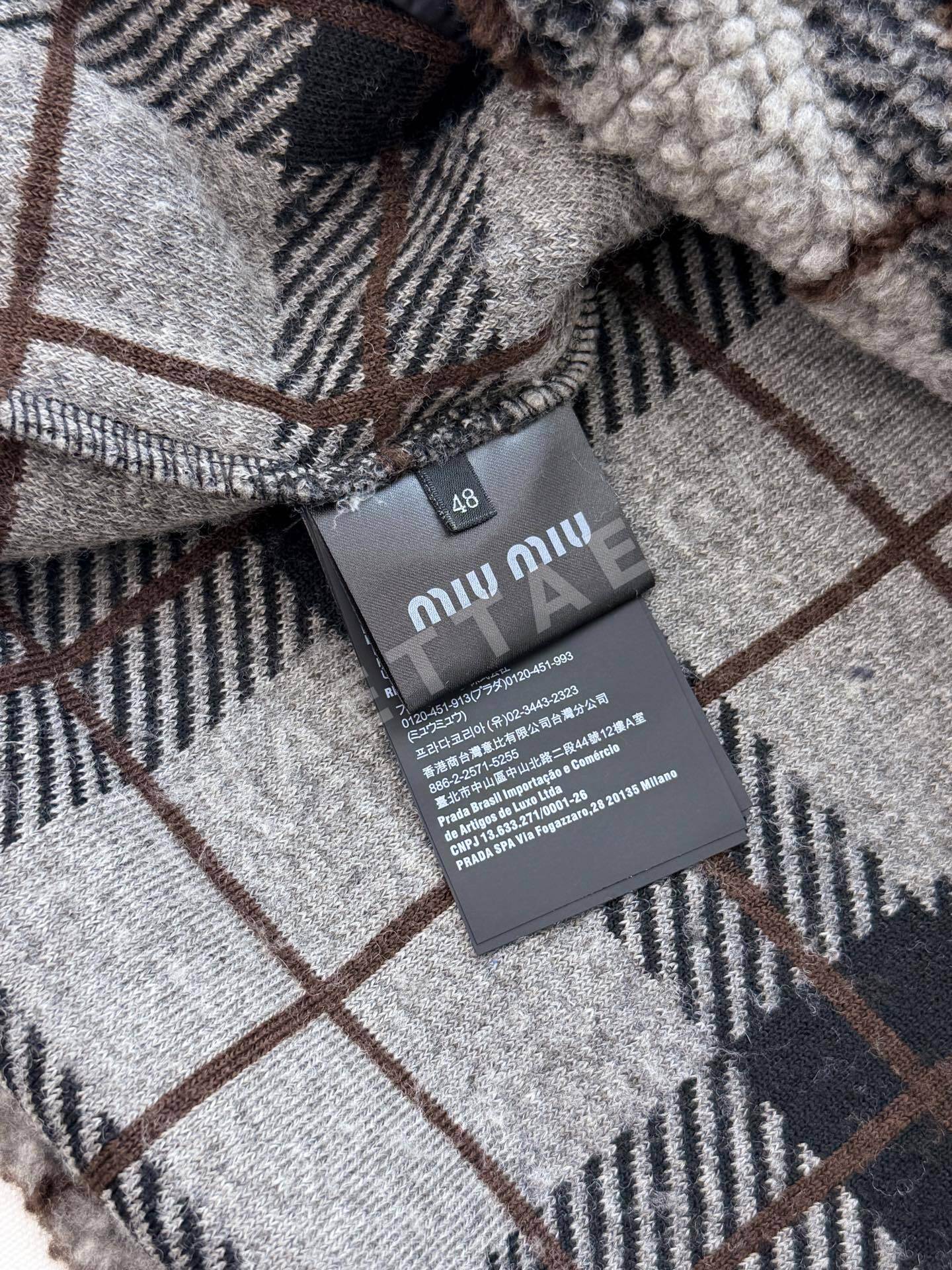 미우미우 남성 긴팔 208477 Miu Miu Long Sleeve 상세 이미지 9