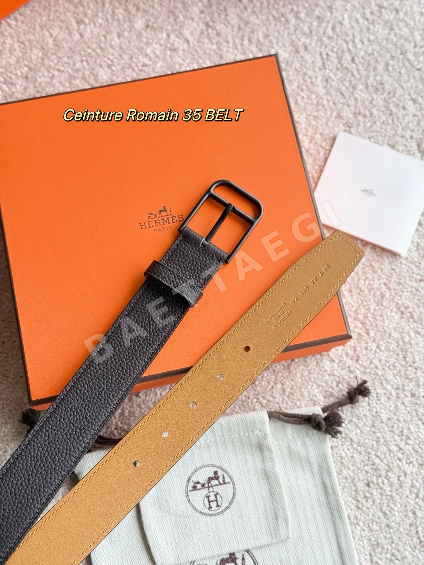 에르메스 로만 벨트 상세 이미지 3