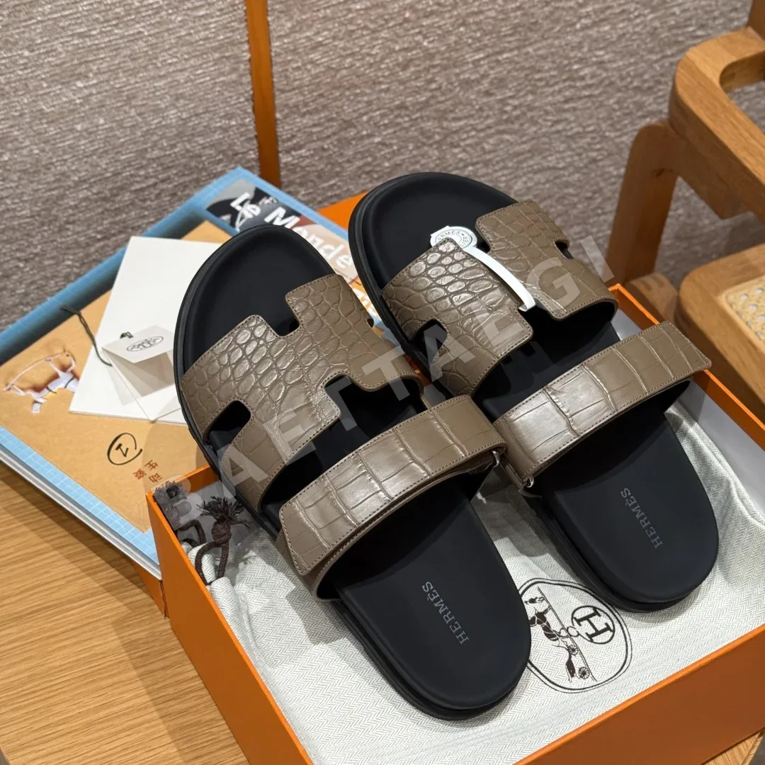 에르메스 시프레 샌들 에투프 악어가죽 상세 이미지 9