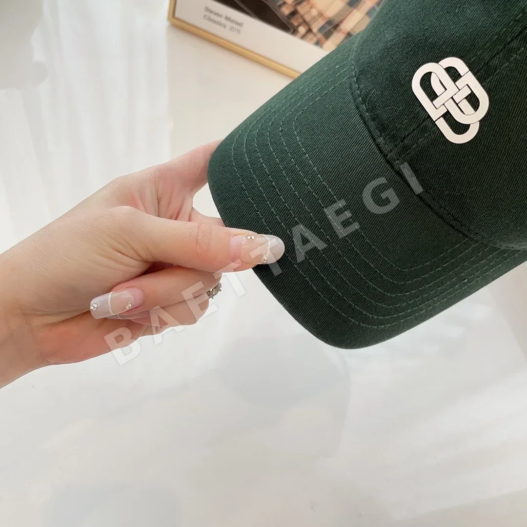 발렌시아가 더블 B 버클 코튼 야구모자 상세 이미지 2
