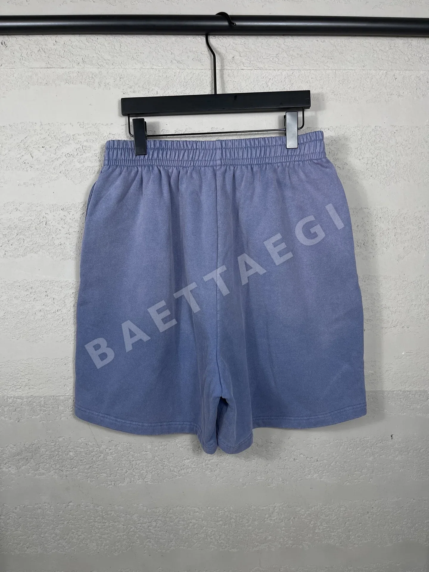 발렌시아가 오션 웨이브 프린트 남성 반바지 상세 이미지 7