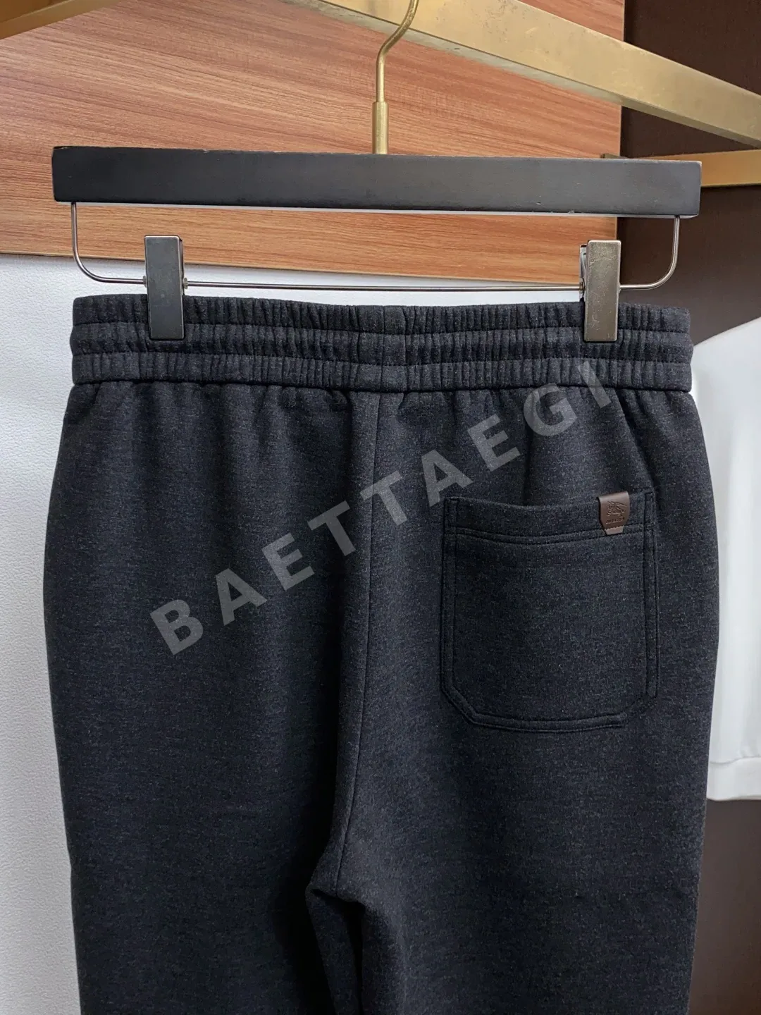 버버리 남성 울 캐주얼 바지 상세 이미지 9
