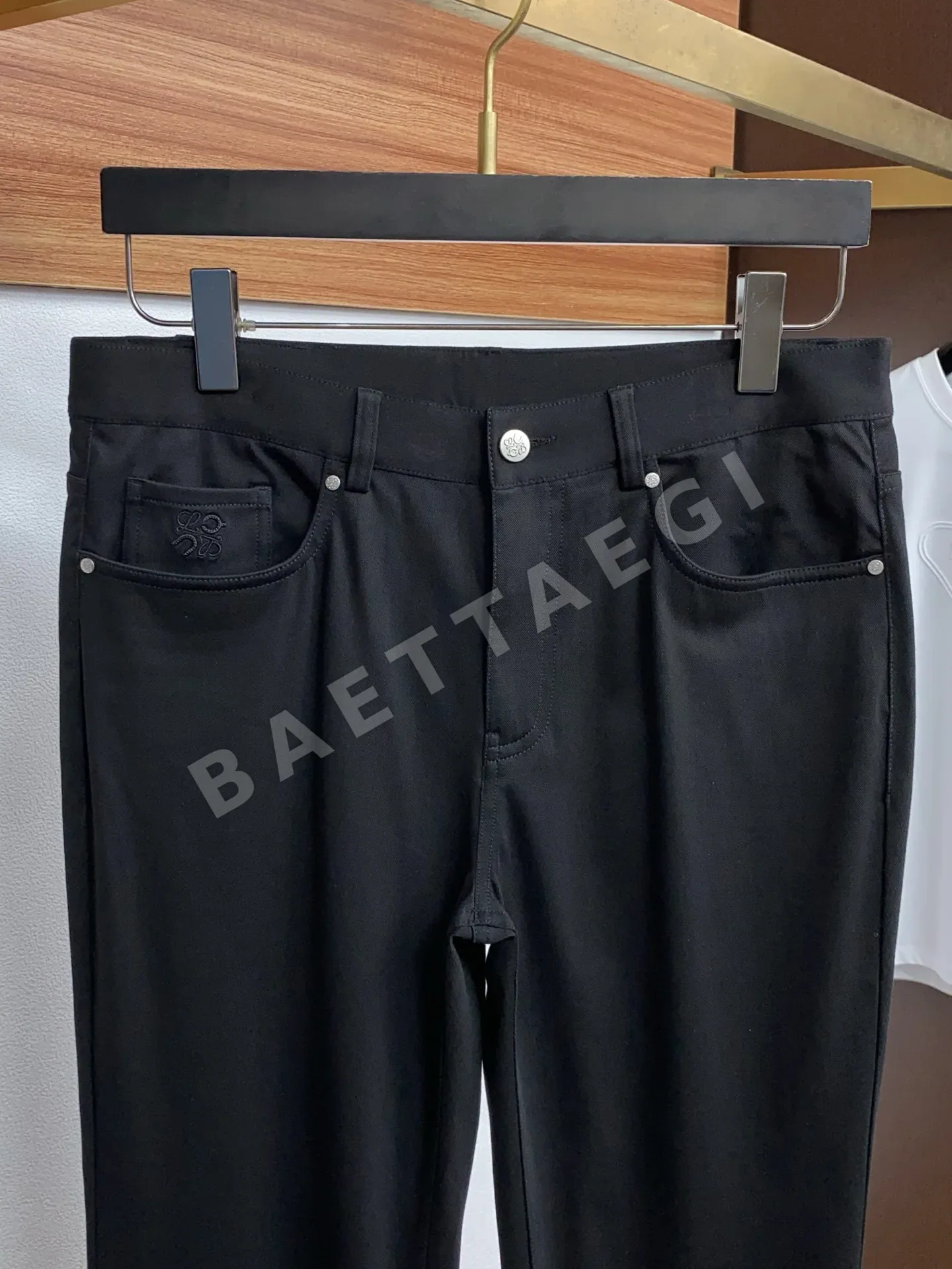 로에베 남성 린넨 바지 상세 이미지 3