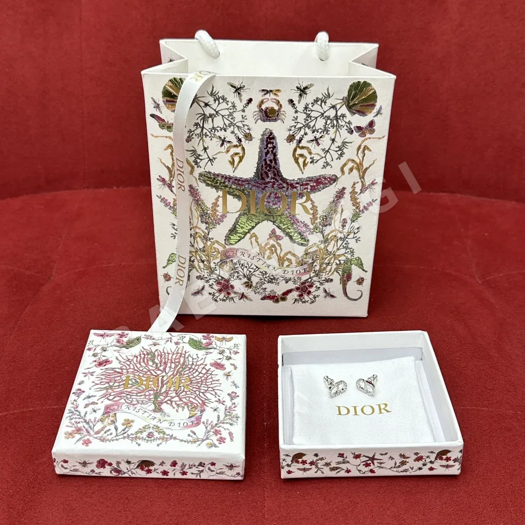 디올 미니 CD 로고 스와로브스키 크리스털 귀걸이 상세 이미지 10