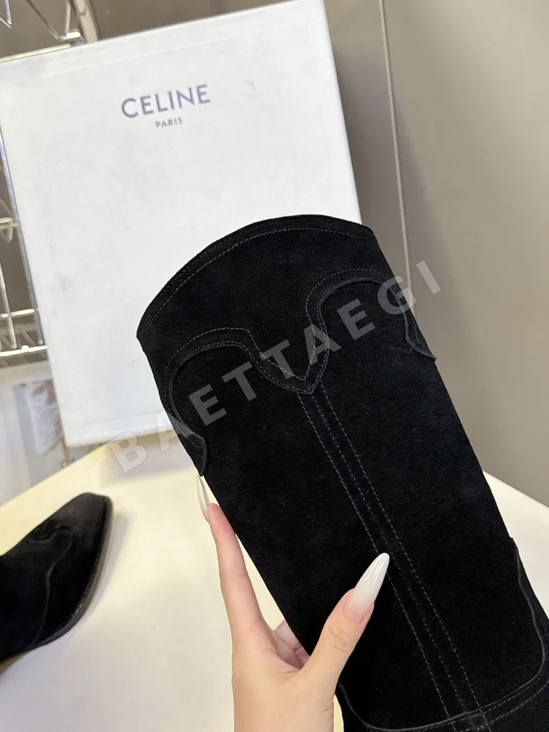 셀린느 부츠 스웨이드 상세 이미지 8