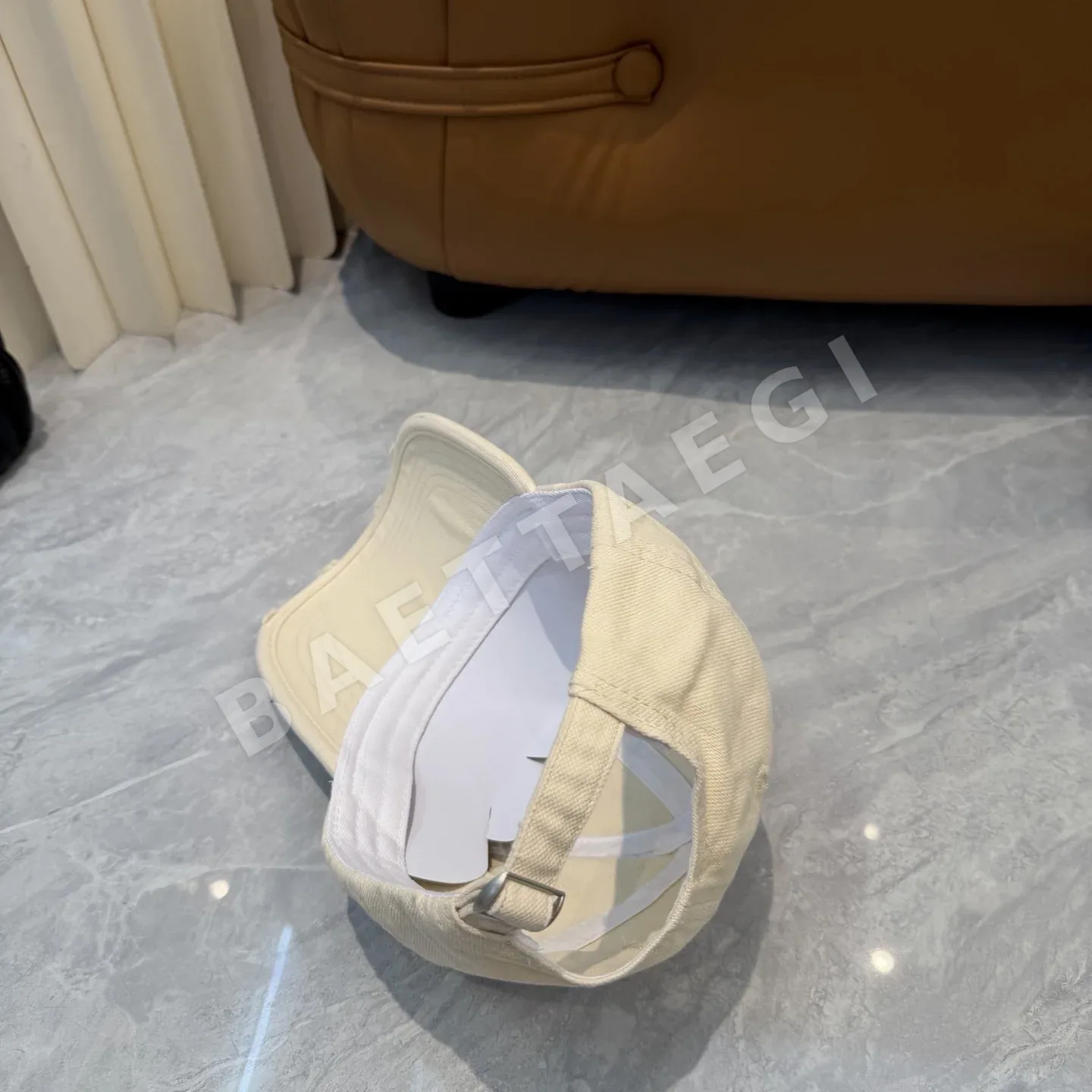 샤넬 로고 베이스볼 캡 상세 이미지 3
