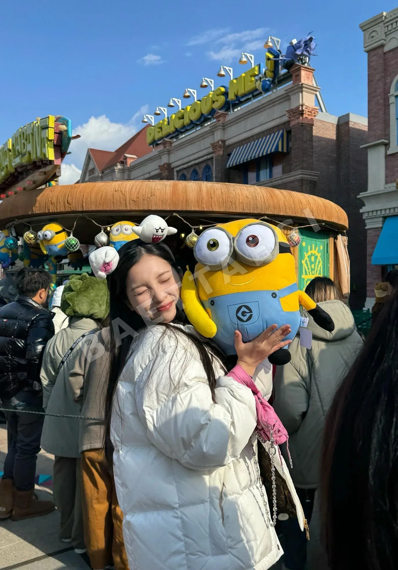 크롬하츠 핑크 페이턴트 가죽 모터사이클 가방 상세 이미지 19