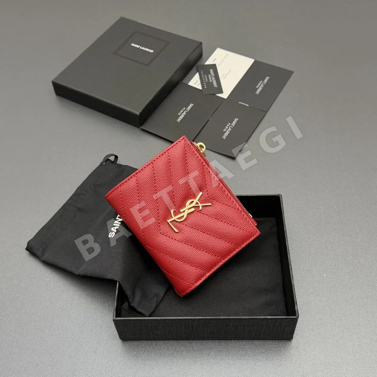 생로랑 카상드르 마텔라세 반지갑 575879 상세 이미지 3