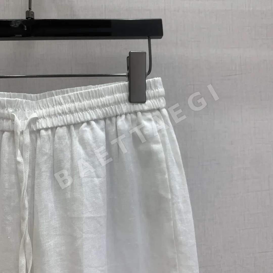 폴로 린넨 통기성 여성 바지 상세 이미지 3