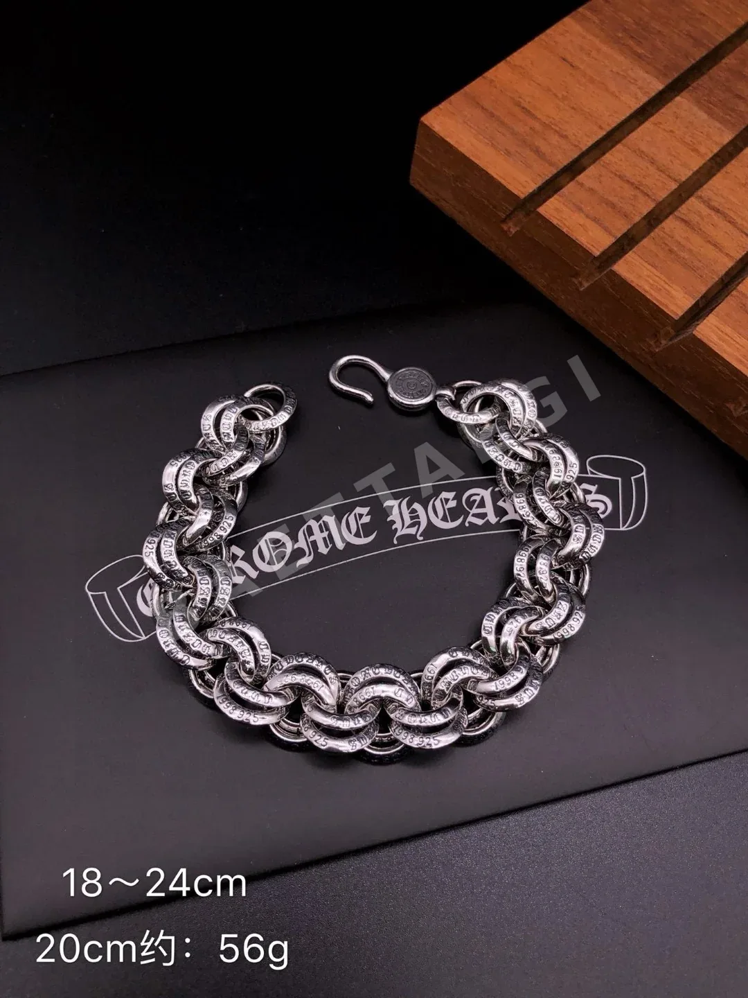 크롬하츠 팔찌 61877 Chrome Hearts Bracelet 상세 이미지 4