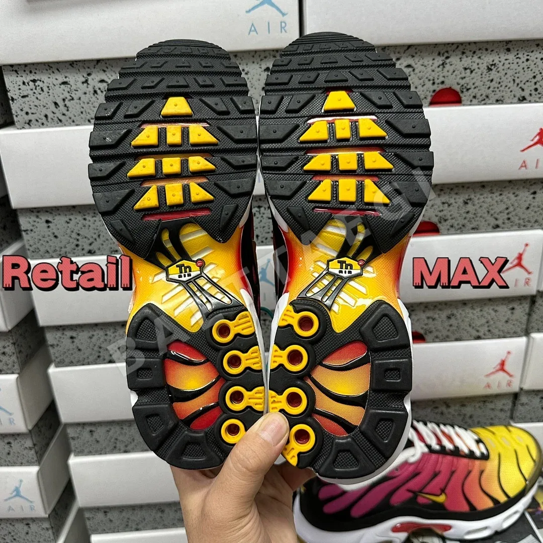 나이키 [DF] 에어 맥스 플러스 DX0755-600 201342 Nike Air Max Plus Yellow Pink Gradient 상세 이미지 4