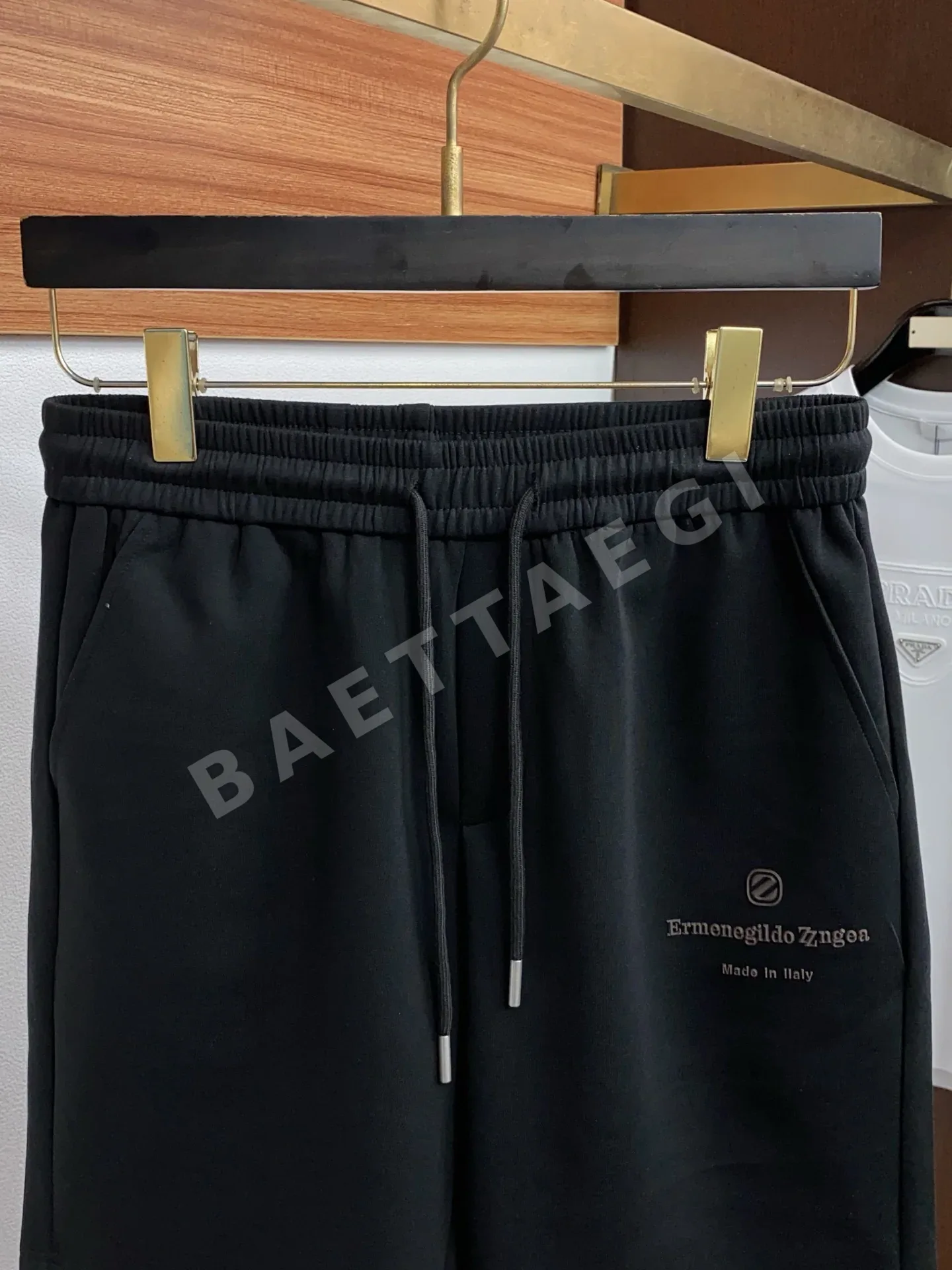 제냐 오리지널 핏 린넨 남성 반바지 상세 이미지 2
