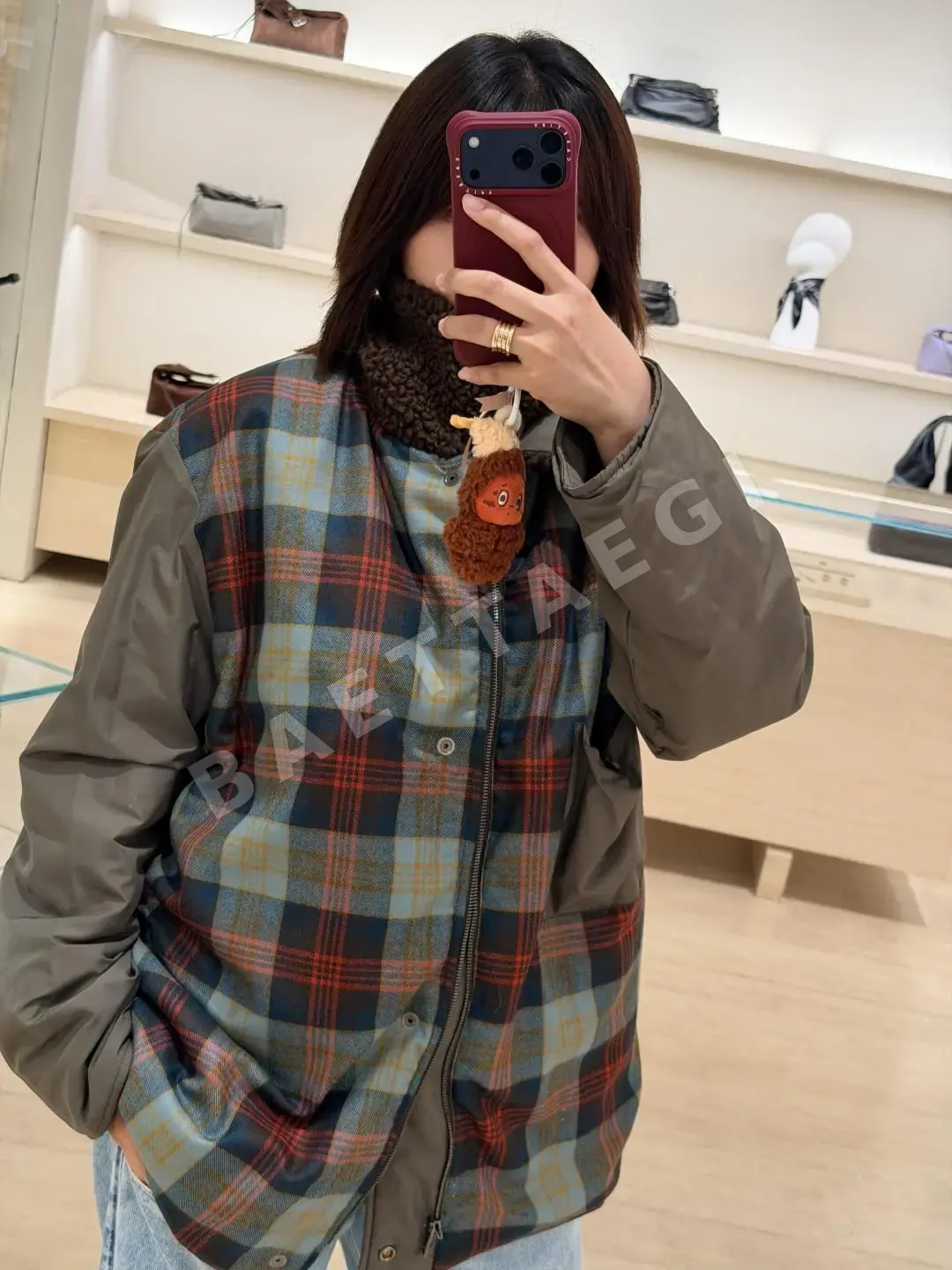 마르지엘라 리버서블 퍼카라 코튼 자켓 상세 이미지 5