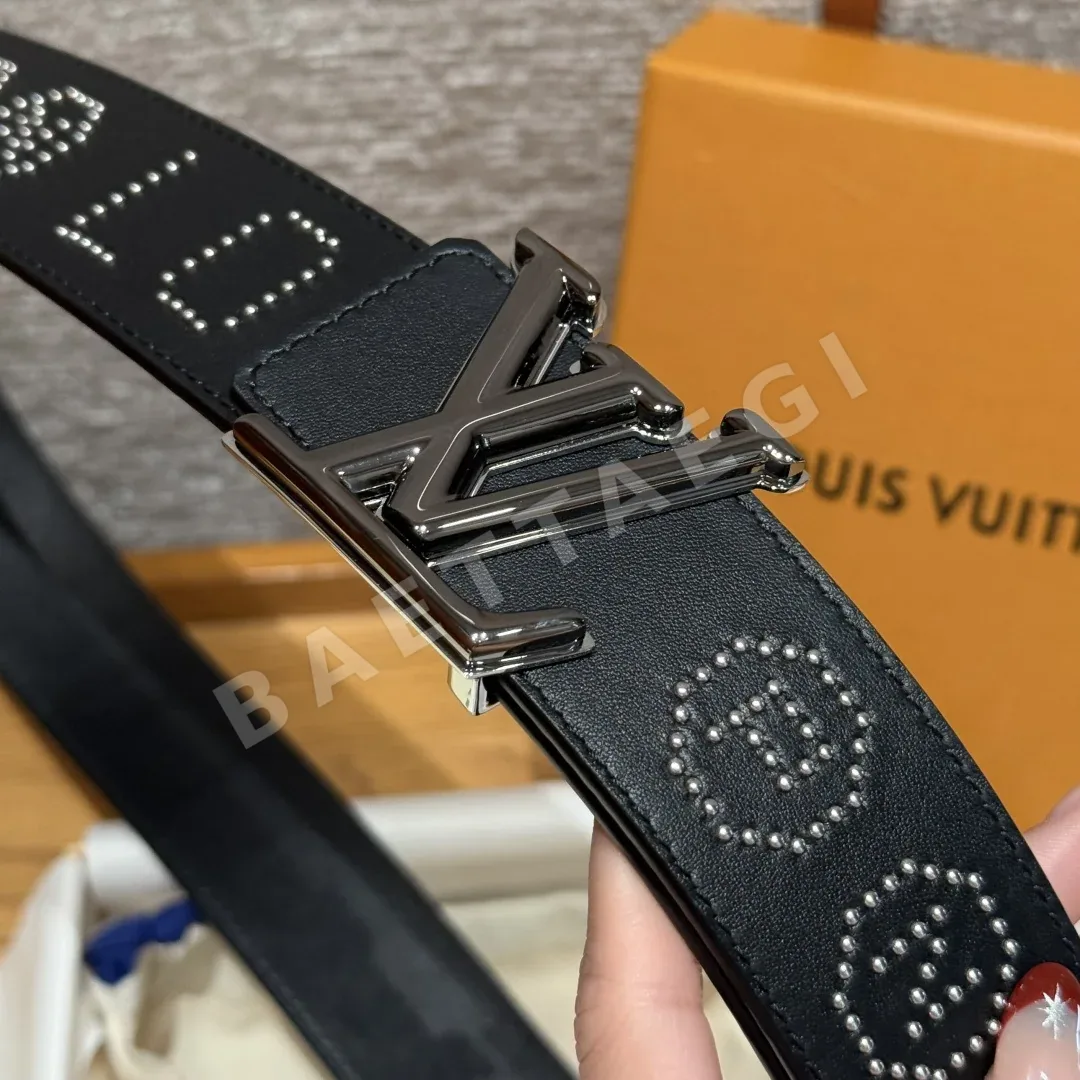 루이비통 로카비리 스터드 40mm 리버시블 벨트 상세 이미지 5