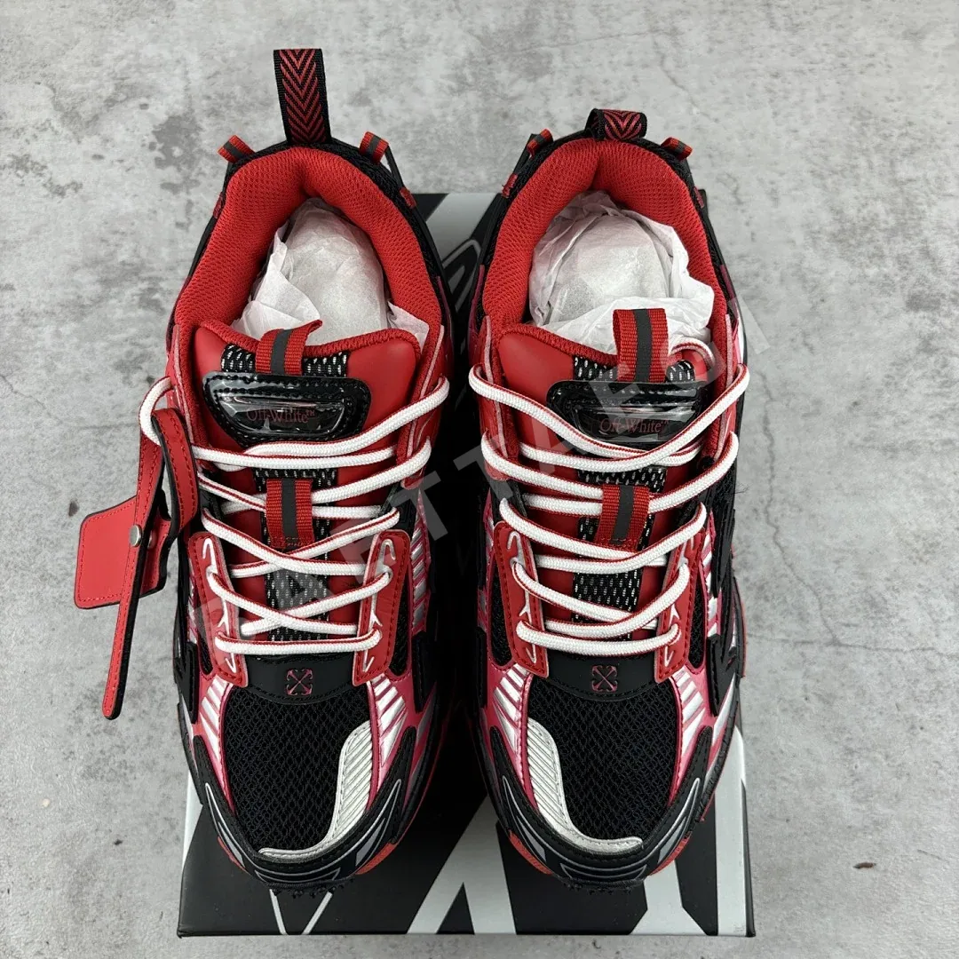 오프화이트 비 라이트 백 202395 Off White Be Right Back Black Red 상세 이미지 4