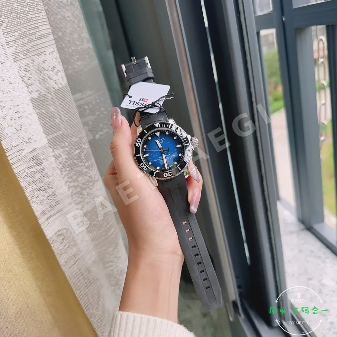 티쏘 씨스타 1000 다이버 자동 남성 시계 T120 상세 이미지 8