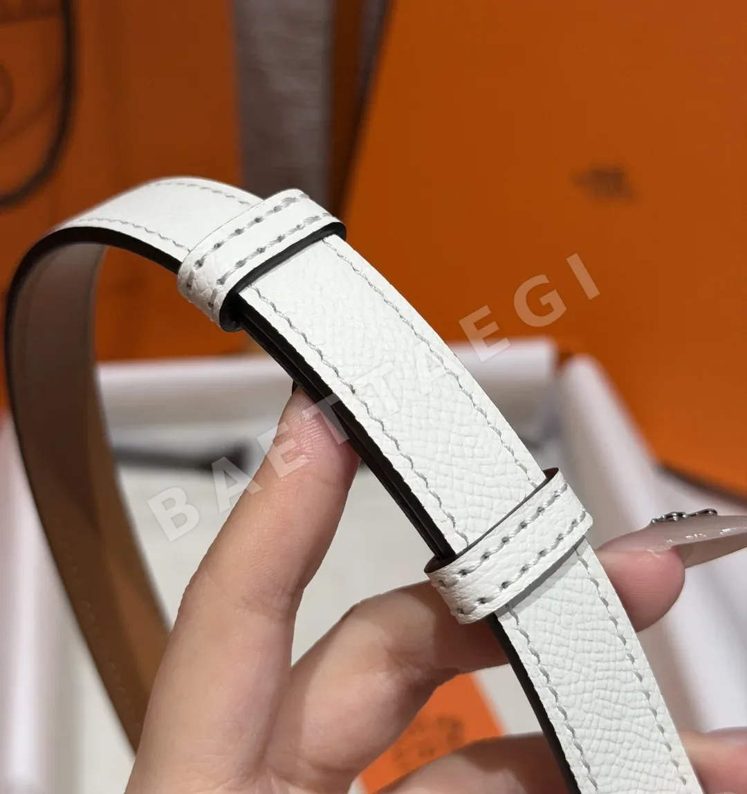 에르메스 H브랜드 탈라사 앱송 카프스킨 벨트 상세 이미지 6