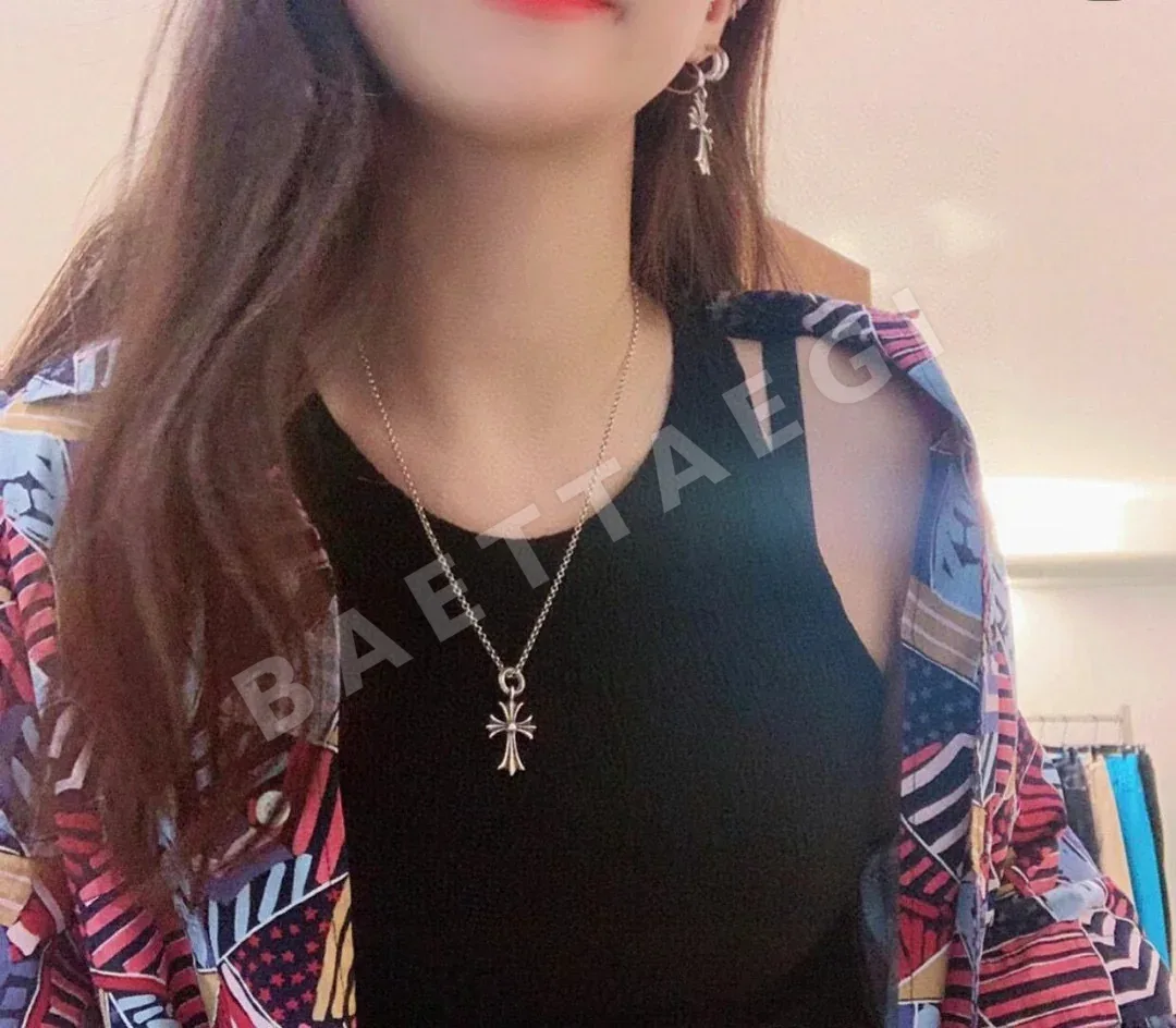 크롬하츠 레터링 싱글 링 목걸이 상세 이미지 9