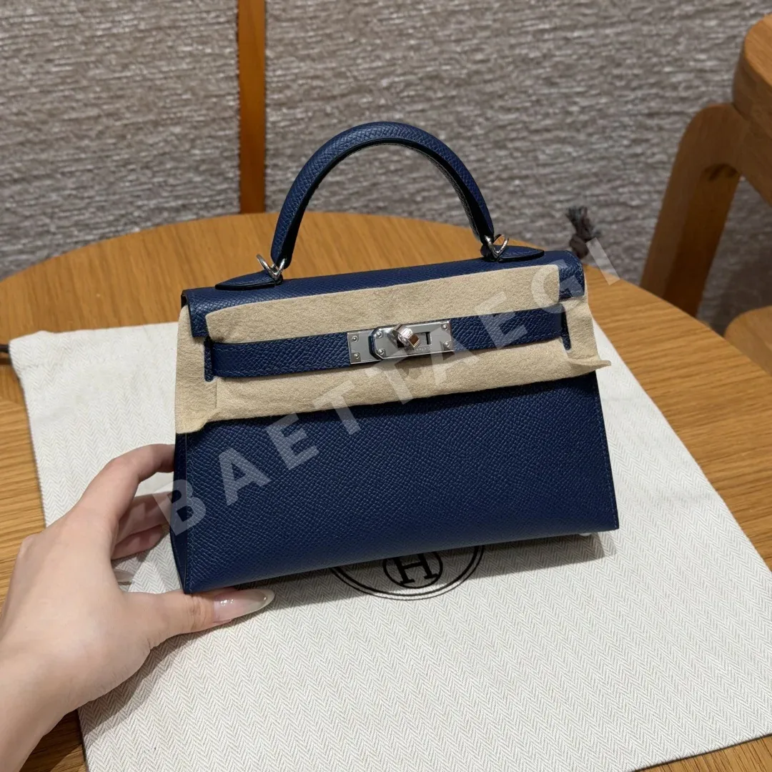 에르메스 켈리 미니 2 사파이어 블루 가방 164132