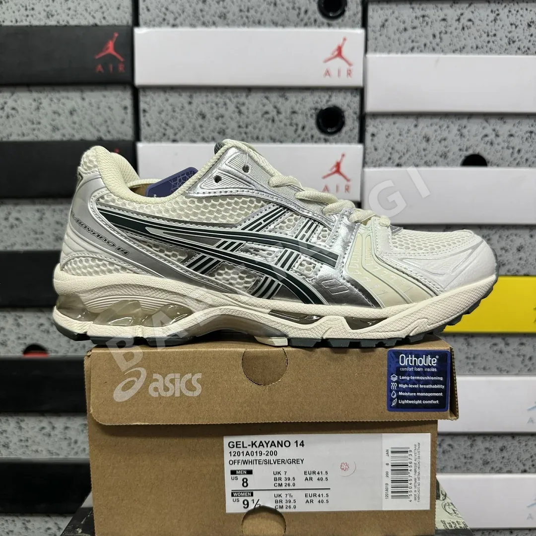 아식스 [LZ] 젤 카야노 14 1201A019-200 200563 Asics Gel-Kayano 14 Birch Dark Pewter