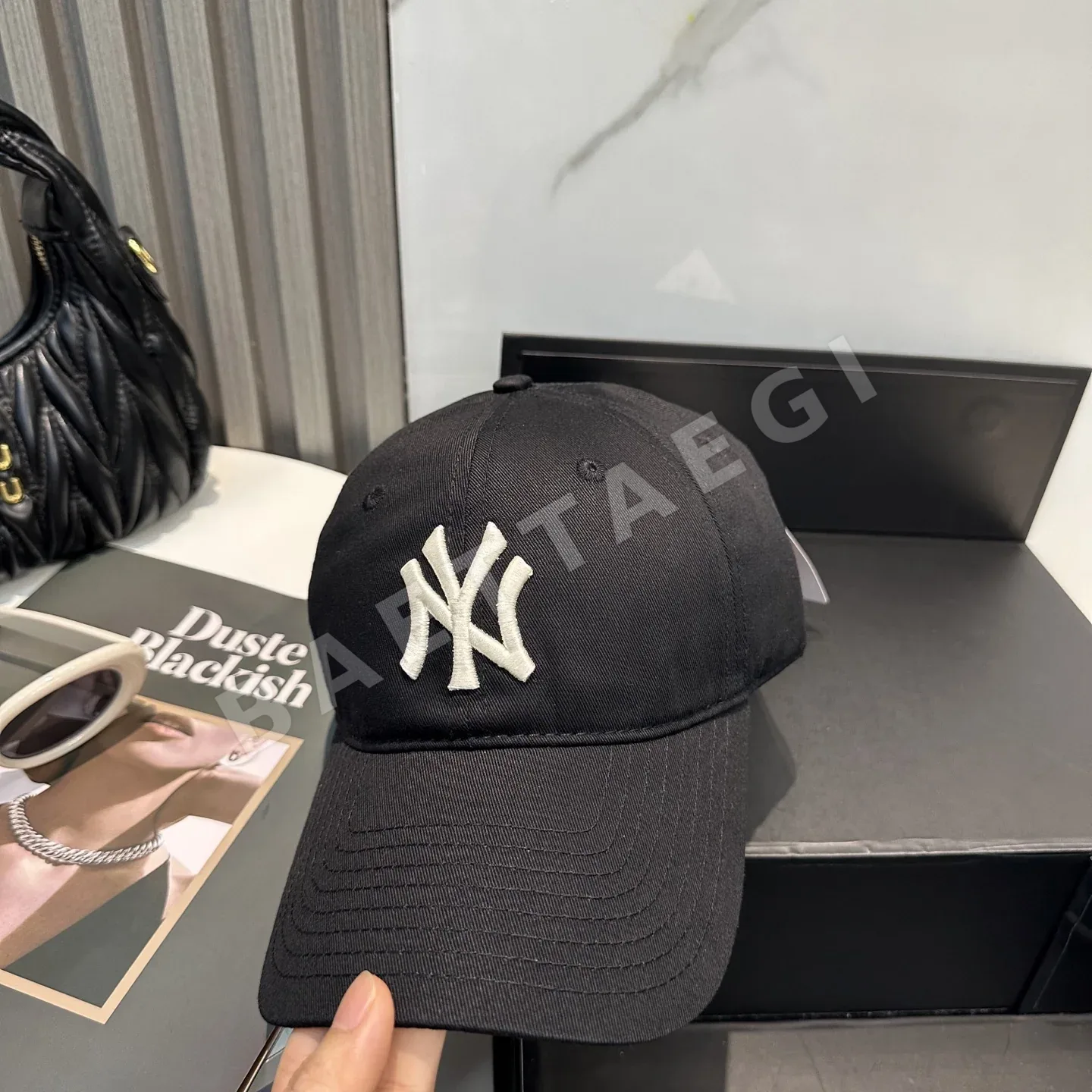 MLB 3D LA 자수 프리사이즈 야구모자 상세 이미지 2